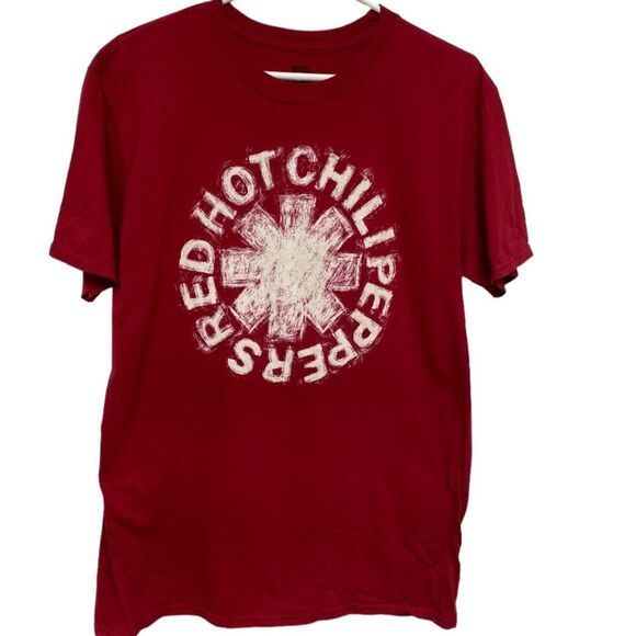 Red Hot Chili Peppers Band T-shirt Men's Size Large L - Picture 1 of 4